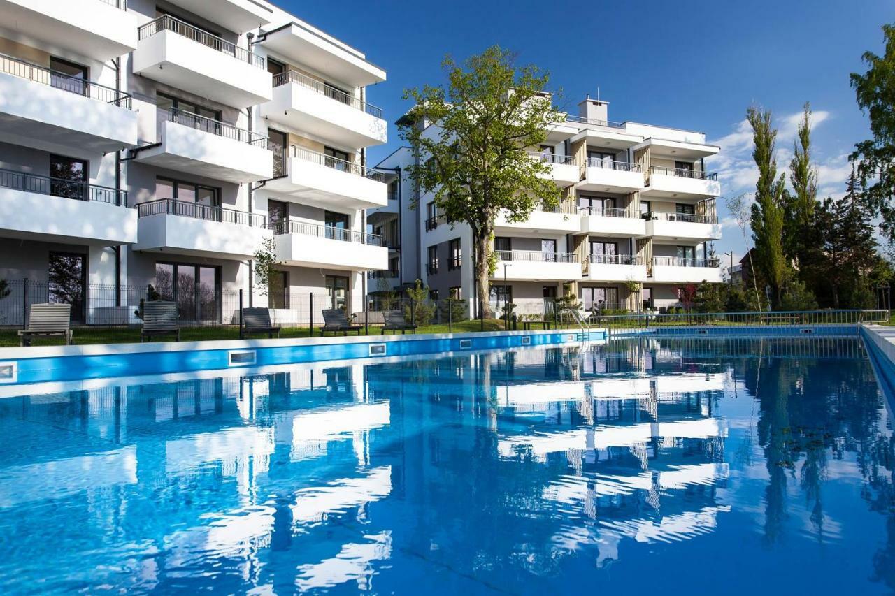 אוסטרוני מורסקי Rezydencja Apartamenty Ostrowski מראה חיצוני תמונה
